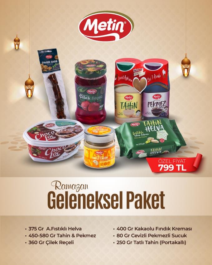 Metin Helva -Ramazan Paketi Geleneksel