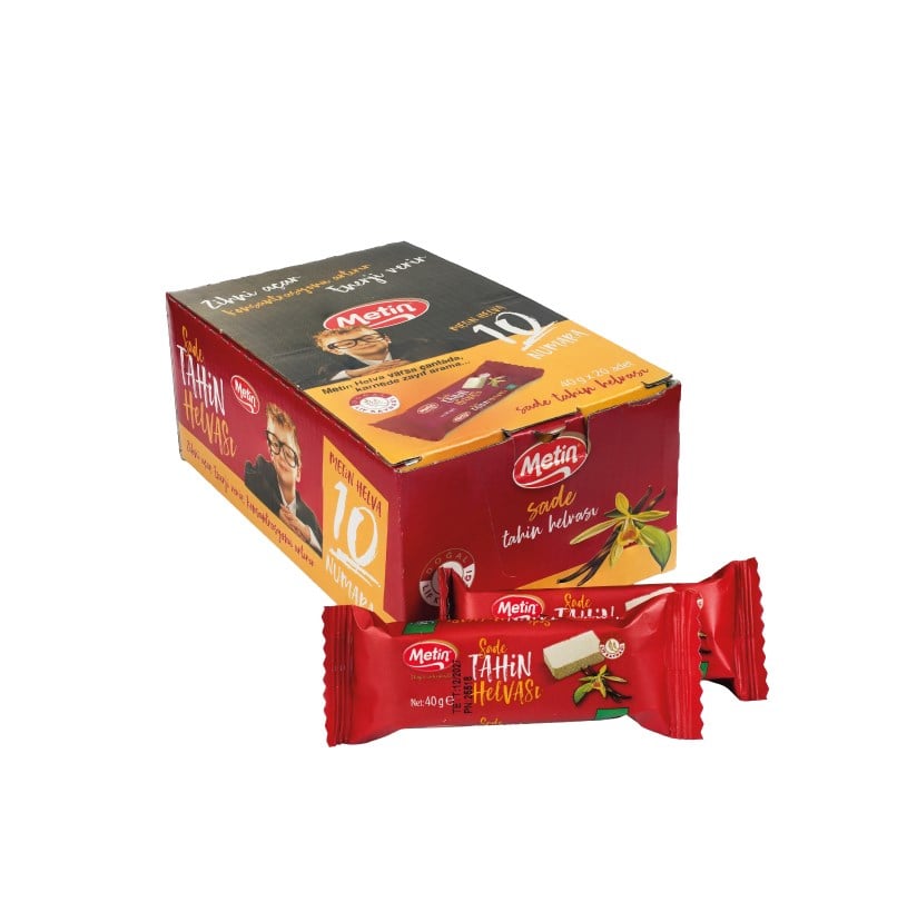 Metin Helva -Sade Helva 40 Gr x 20 Adet