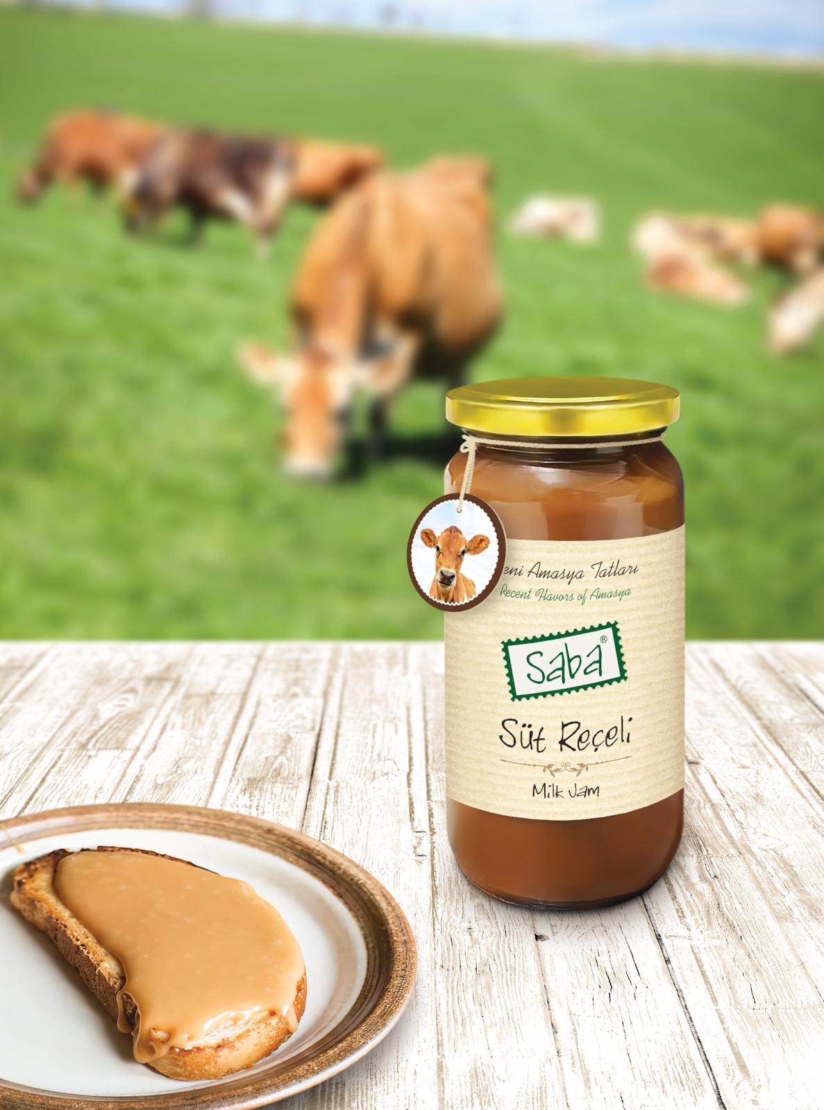 SabaSaba Jersey Süt Reçeli 270 Gr.