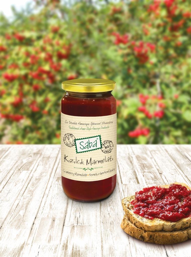 SabaSaba Kızılcık Marmelatı 290 Gr.