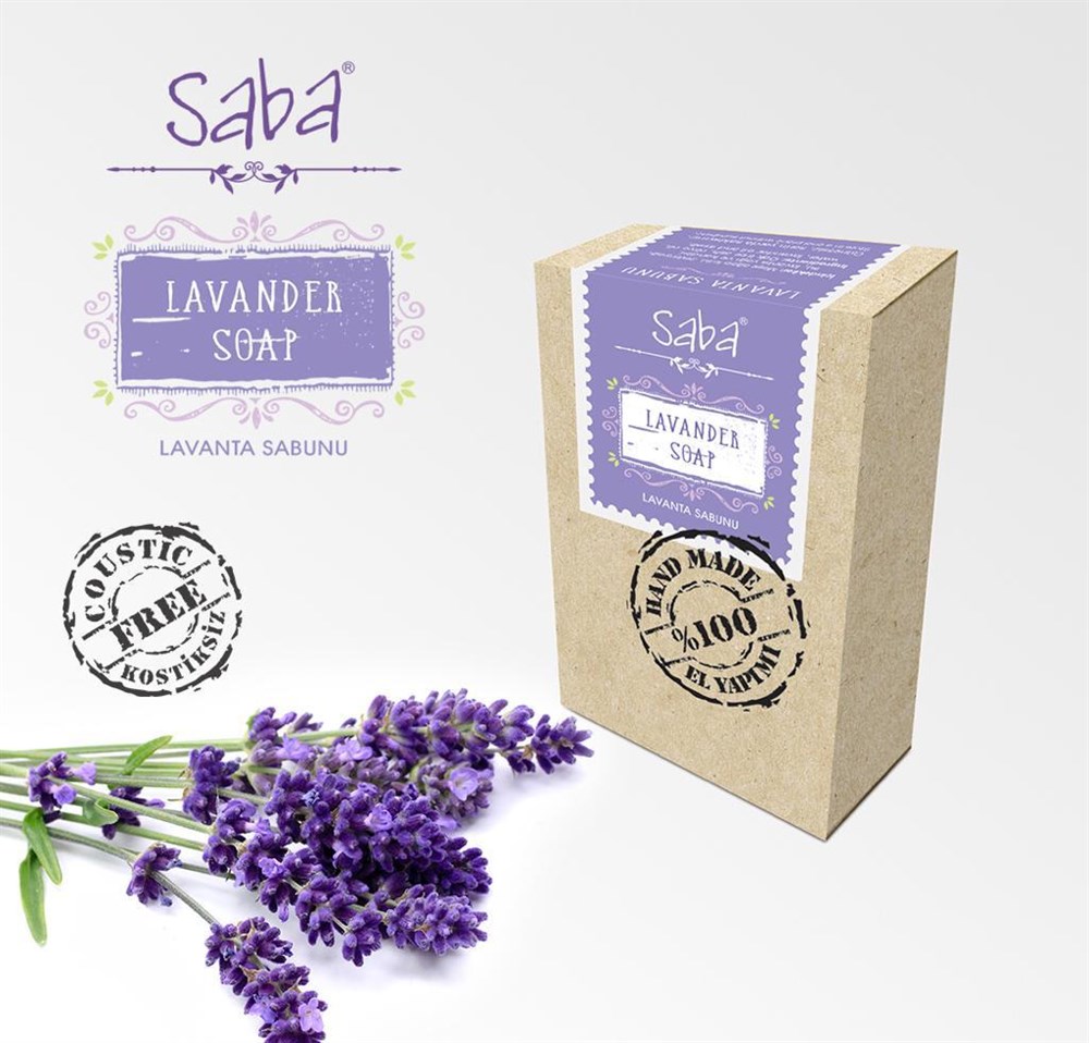 SabaSaba Kostiksiz Lavanta Sabunu 125 Gr.