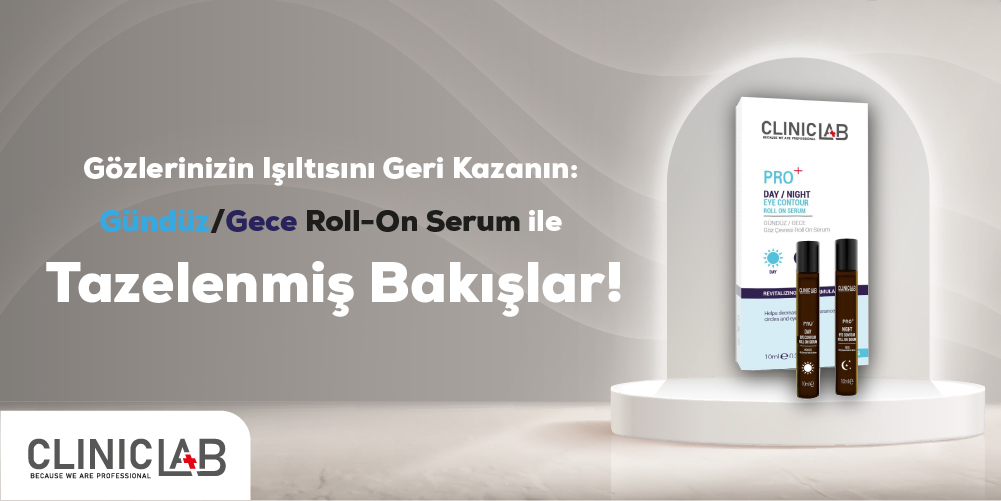 ClinicLab Pro+ Gündüz ve Gece Göz Çevresi Roll On Serum