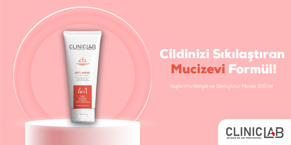 ClinicLab Yaşlanma Karşıtı ve Sıkılaştırıcı Maske 150 ml: Ciltte Gençlik ve Sıkılaşma