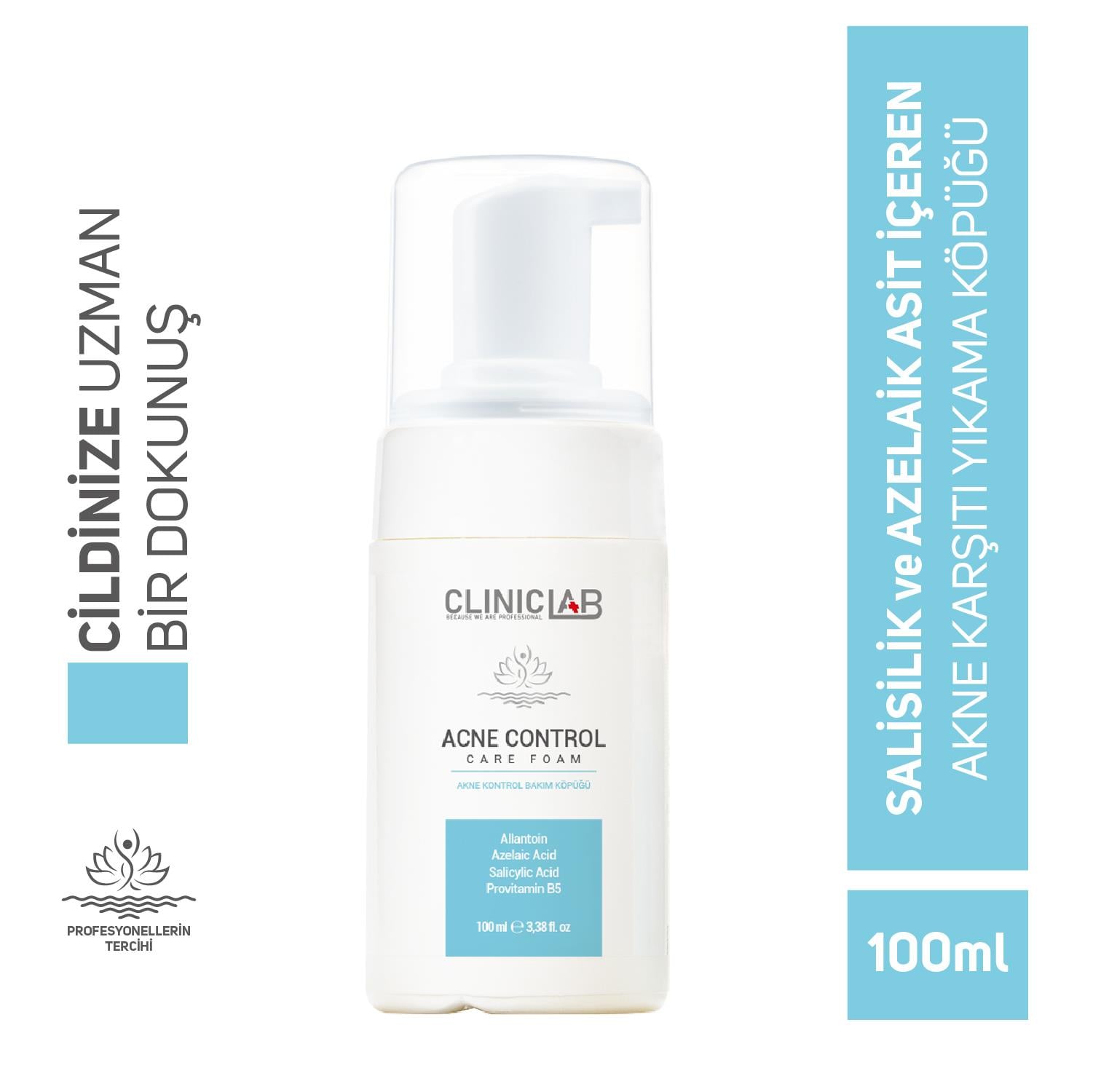 ClınıcLab Akne Kontrol Bakım Köpük 100 ML