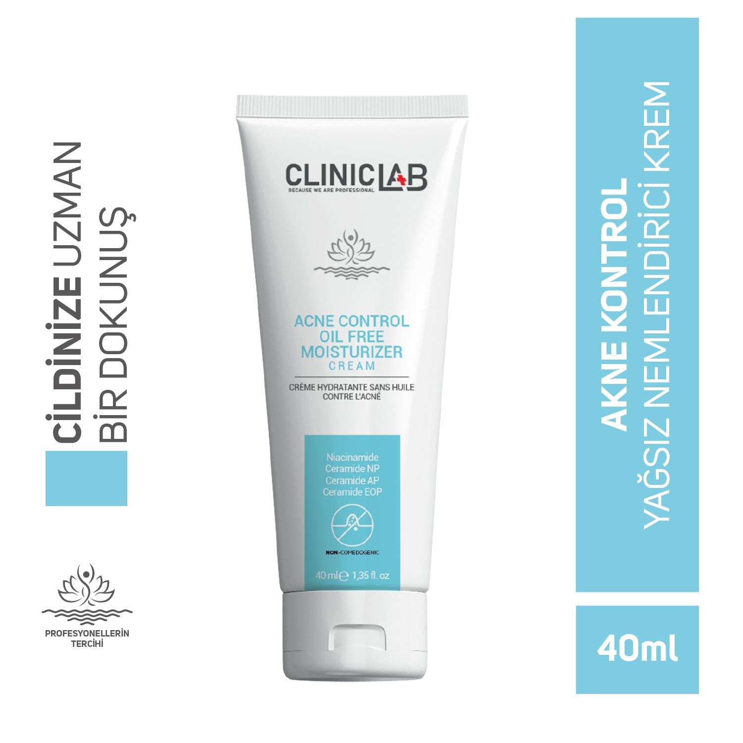 Cliniclab Acne Control Oil Free Moisturizer Cream 50 Ml