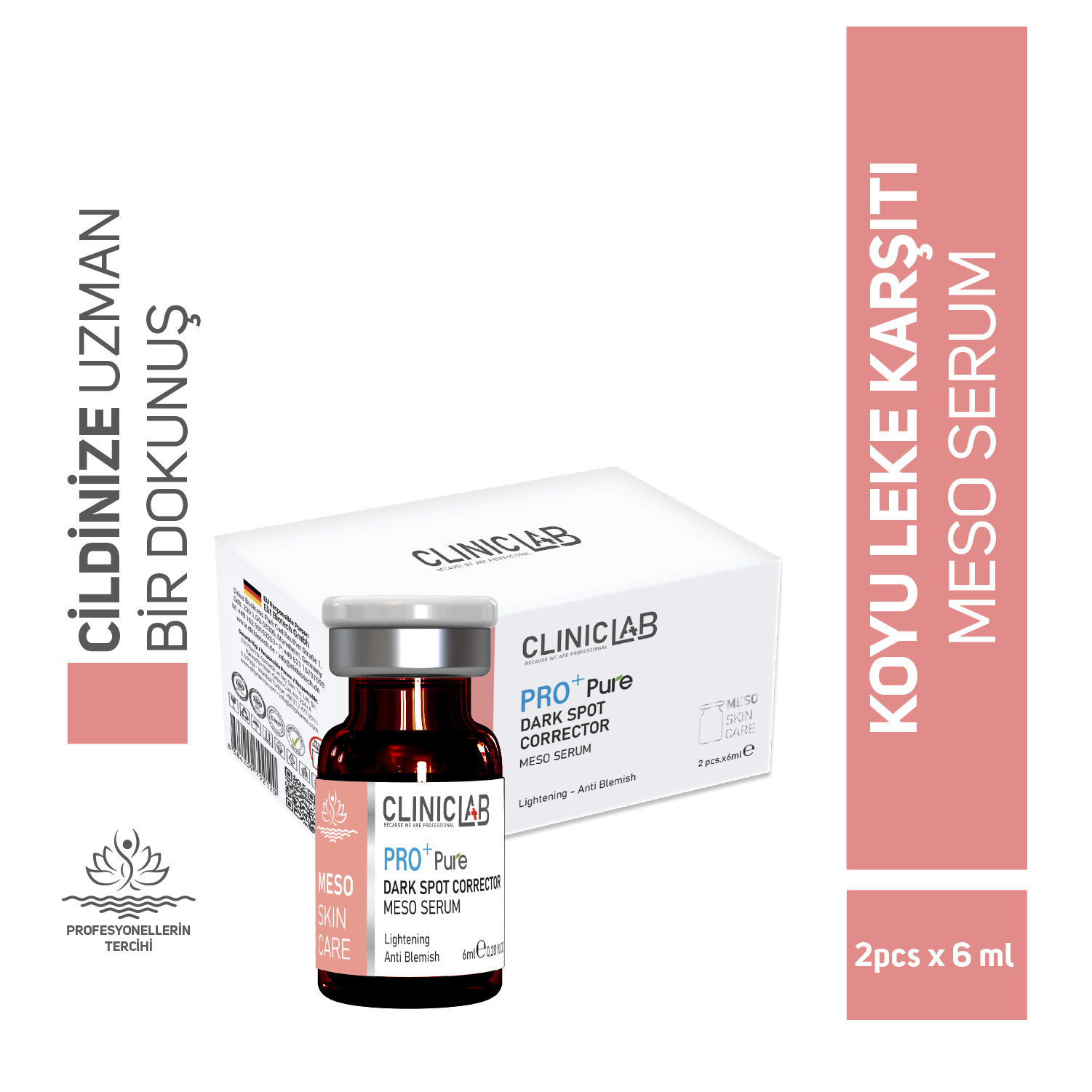 Cliniclab Koyu Leke Düzeltici Meso Serum 6 mL x 2 adet