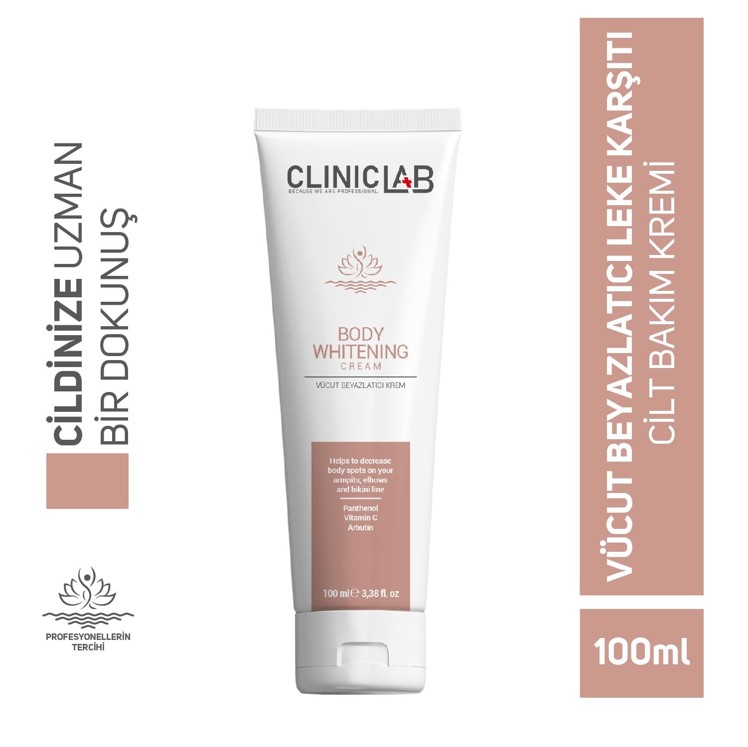 ClinicLab Leke Karşıtı Vücut Beyazlatıcı Krem 100ml