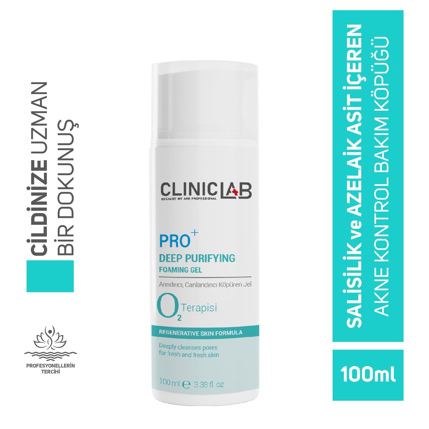 ClinicLab Pro+ Arındırıcı Canlandırıcı Köpüren Jel 150 ml