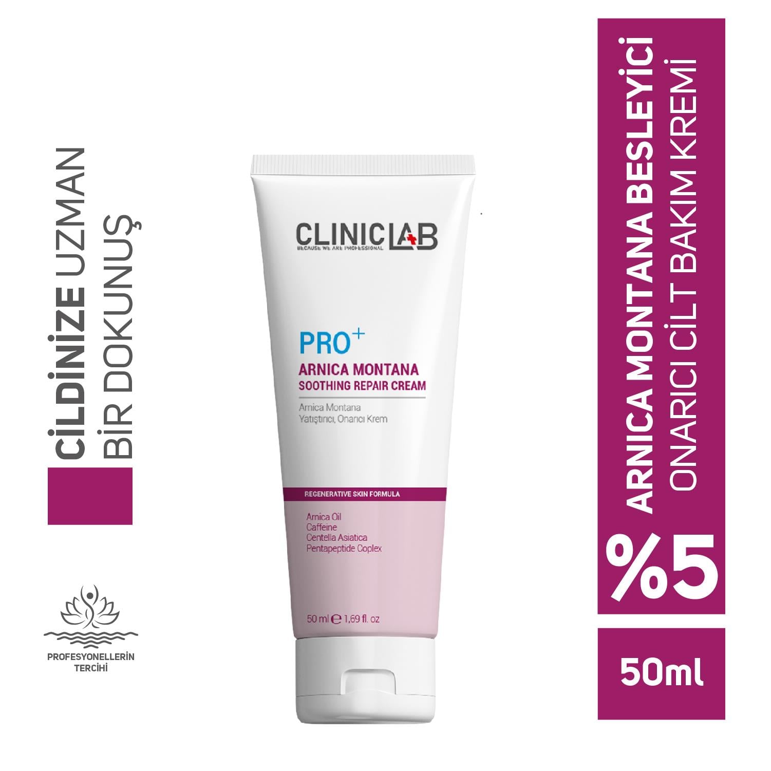 Cliniclab Pro+ Arnica Montana Soothing Repair Cream 50 mL - (Tube)