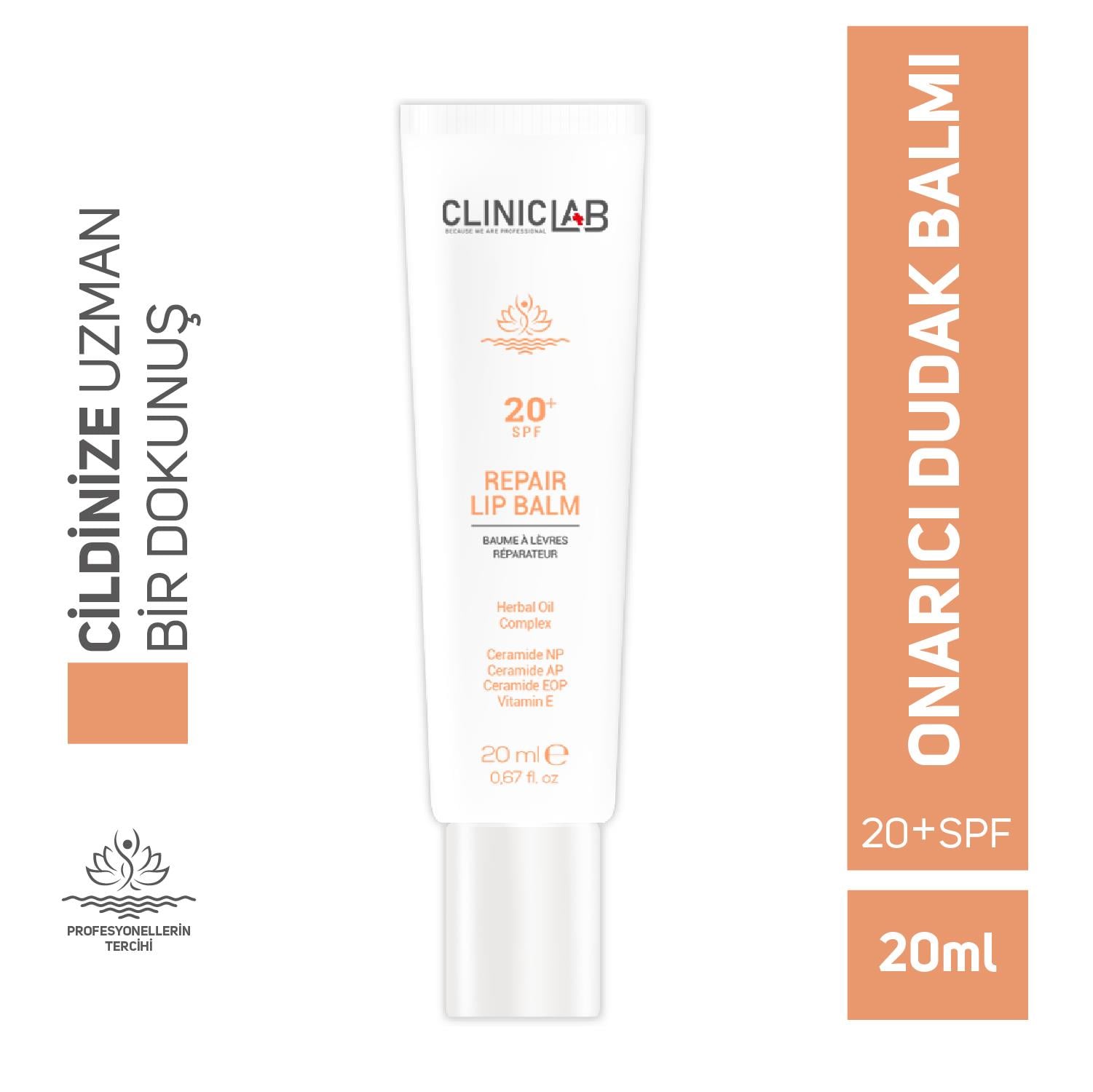 Cliniclab Repair Lip Balm 20+ SPF 20 mL