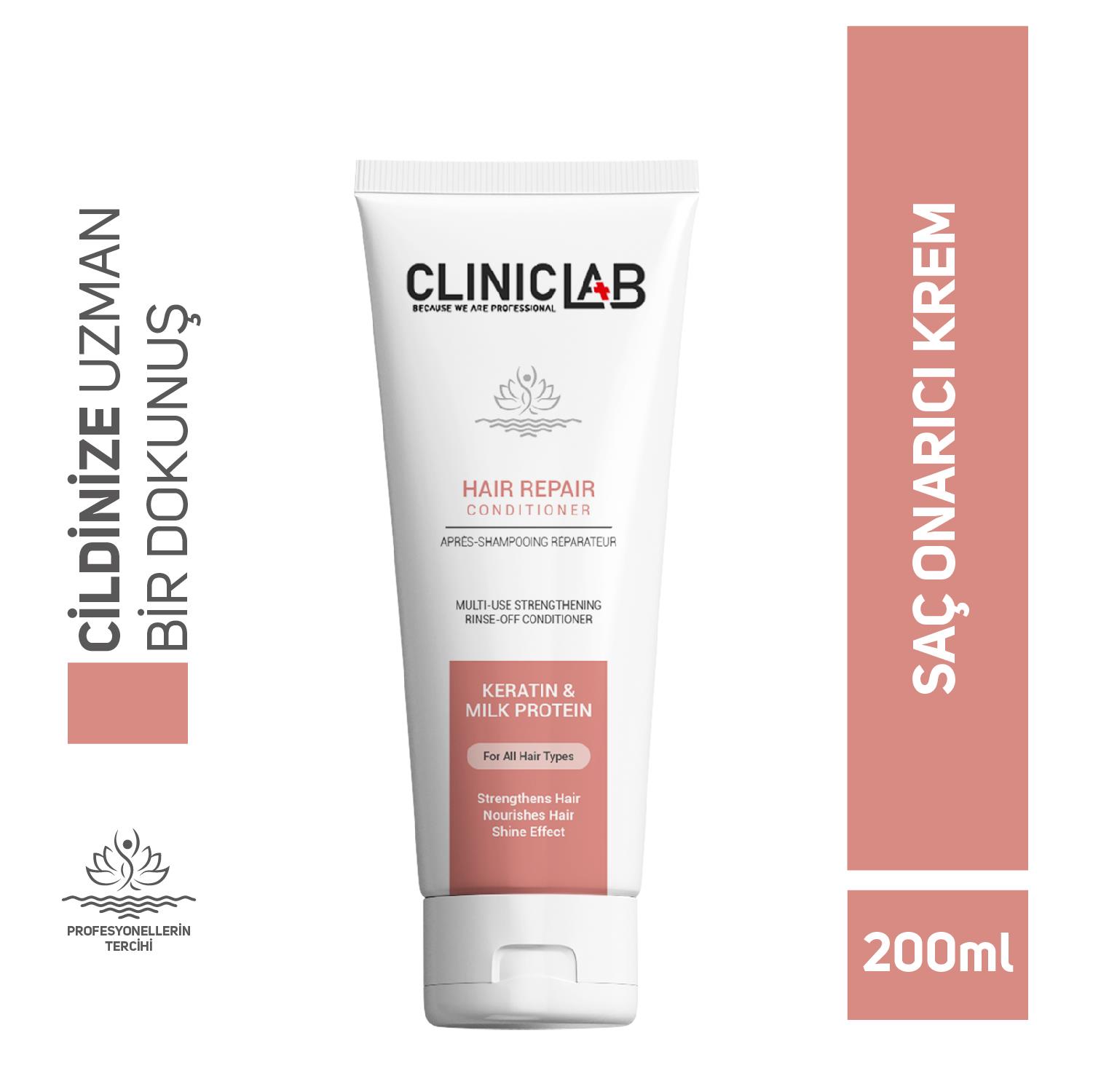 Cliniclab Saç Onarıcı Krem 200 Ml