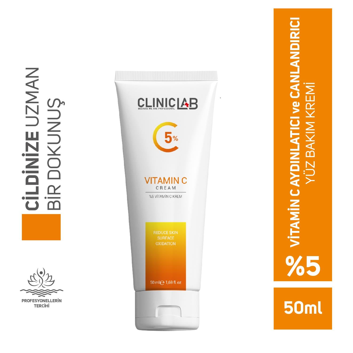ClinicLab Vitamin C %5 Krem 50 ml