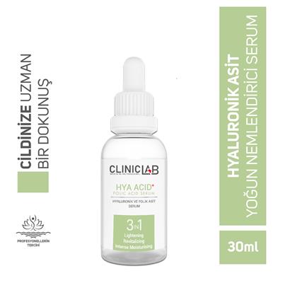 ClinicLab Hyaluronik ve Folik Asit Serum 30 ml