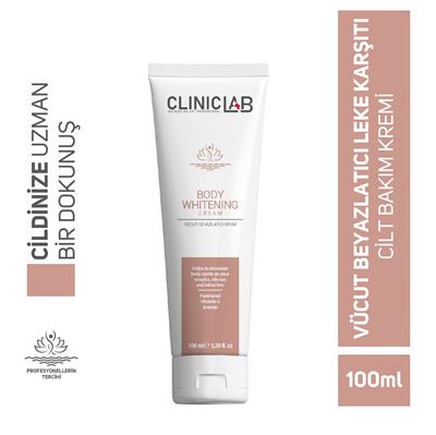ClinicLab Leke Karşıtı Vücut Beyazlatıcı Krem 100ml
