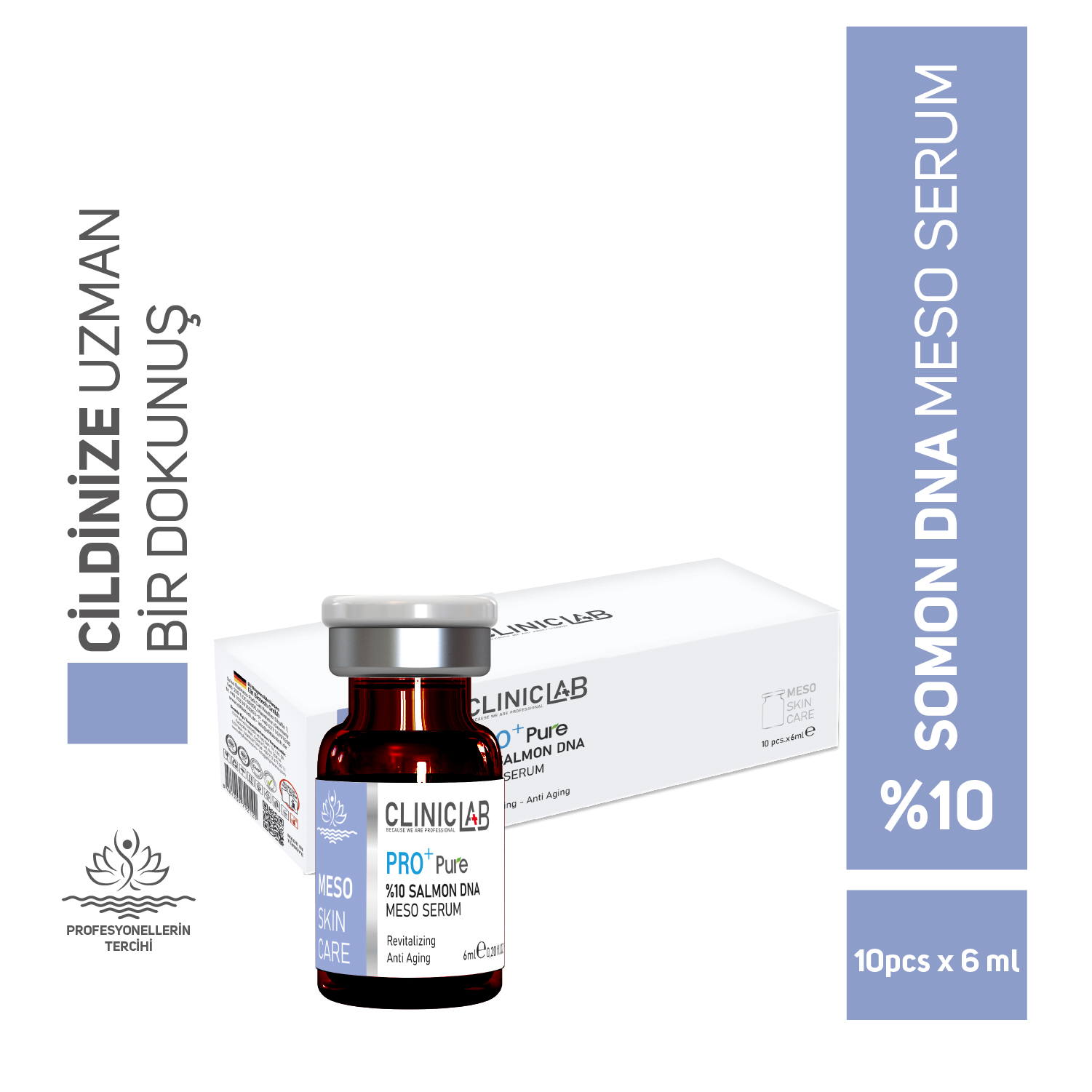 Cliniclab %10 Salmon DNA Meso Serum 6 mL x 10 pcs