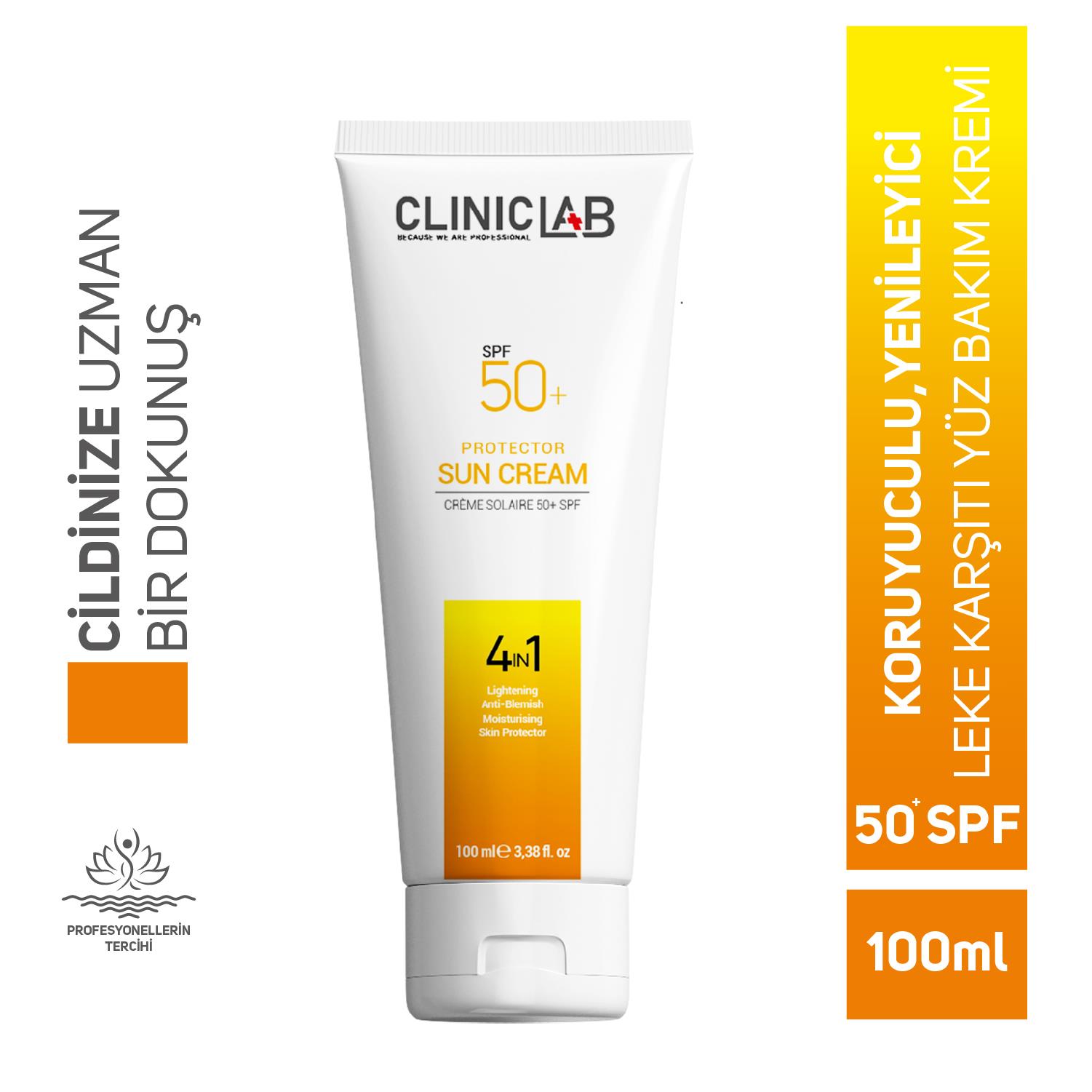 Cliniclab 50+Spf Güneş Kremi 100 mL - (Tube)