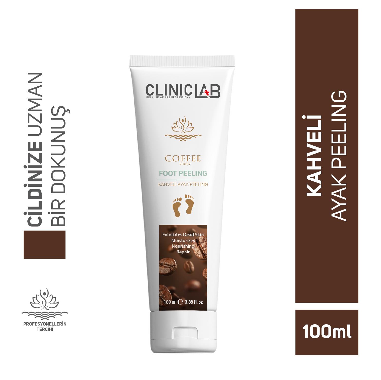 ClinicLab Kahveli Ayak Peeling 100 ml