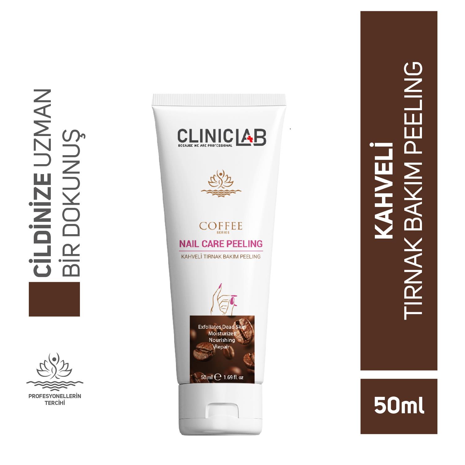 ClinicLab Kahveli Tırnak Bakım Peeling 50 ml