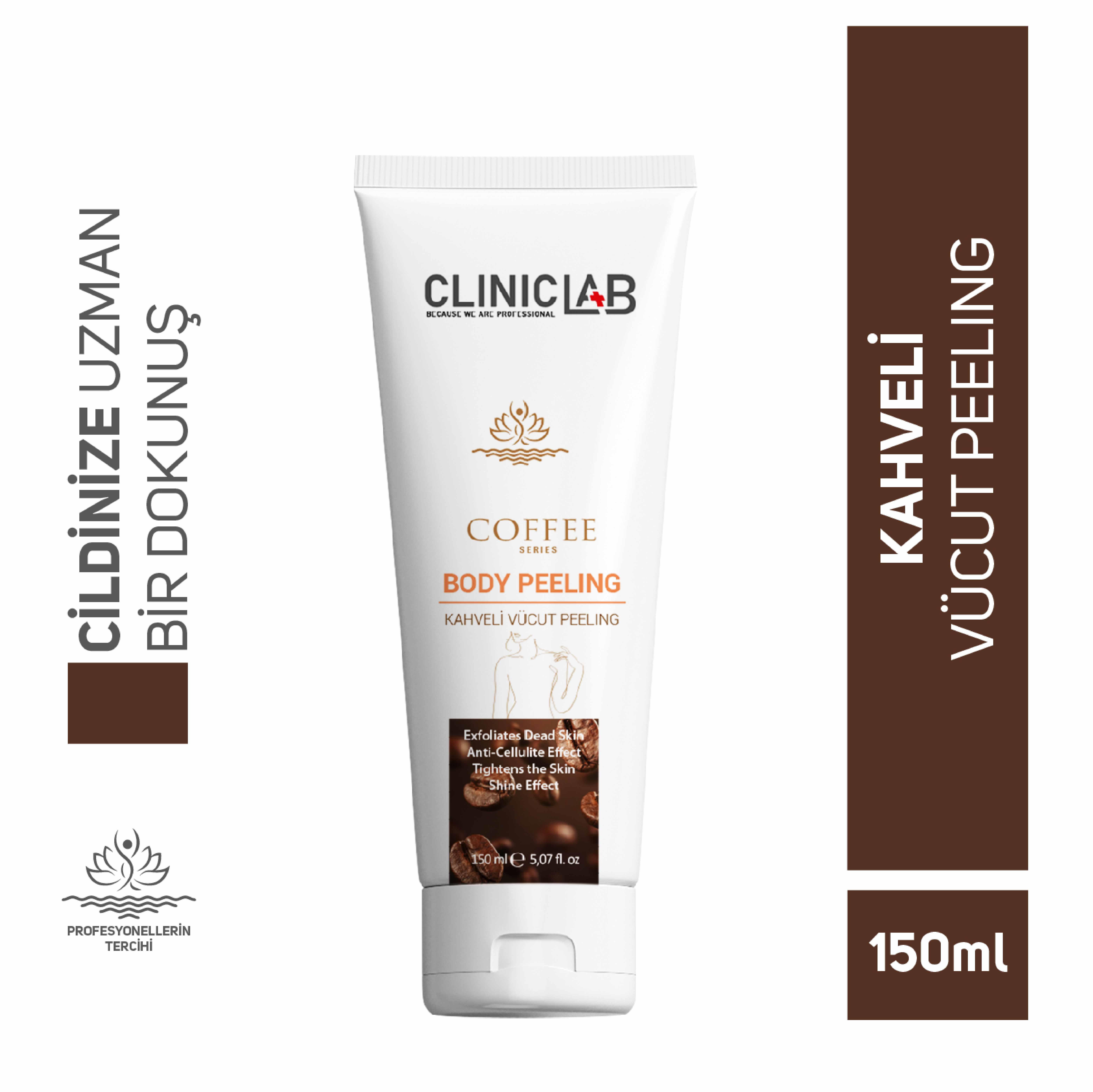 ClinicLab Kahveli Vücut Peeling 150 ml