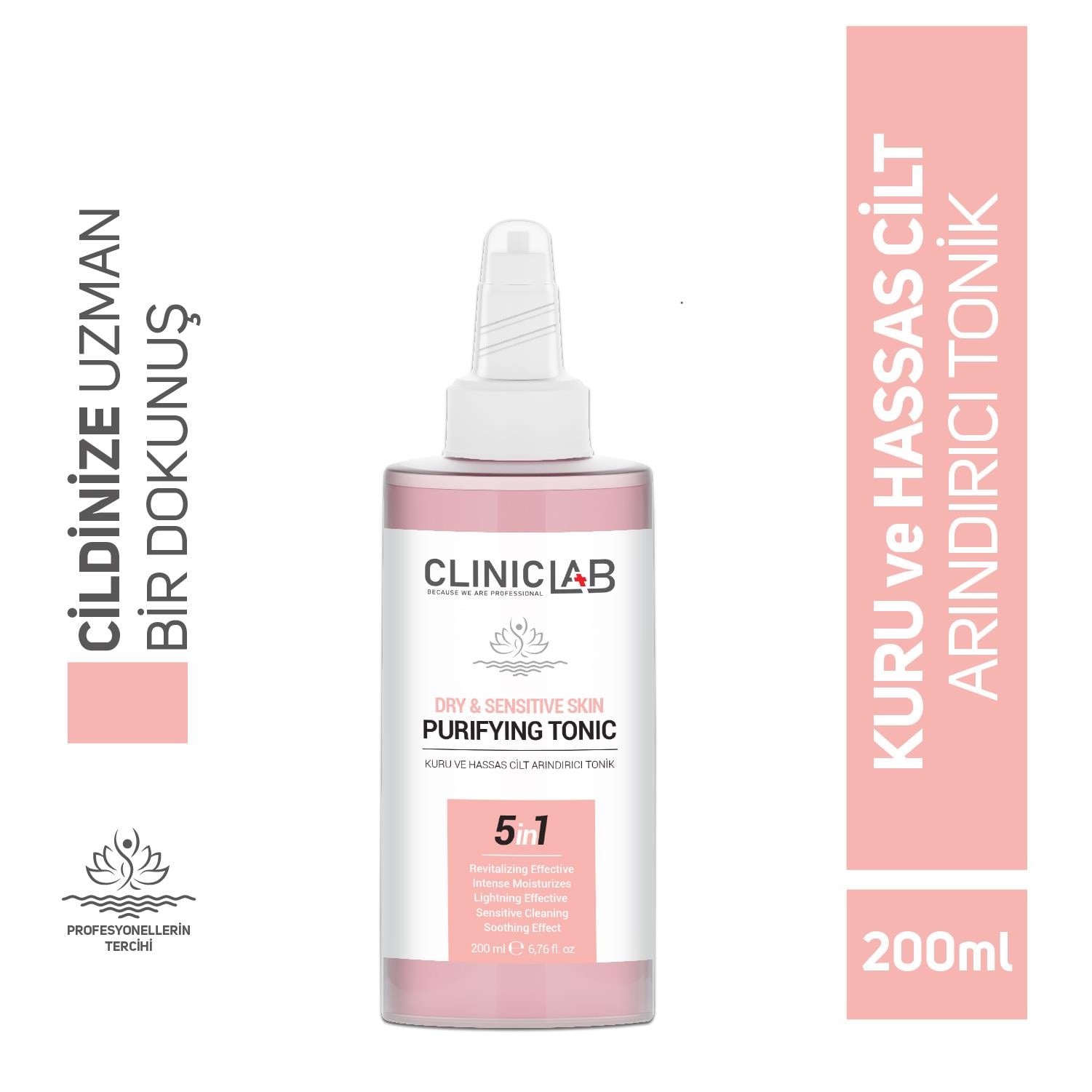 ClinicLab Kuru ve Hassas Cilt Arındırıcı Tonik 200 ml