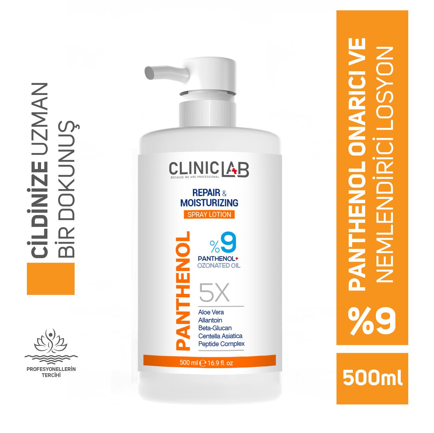 Cliniclab Panthenol %9 Repair And Moisturizing Lotion 500 mL