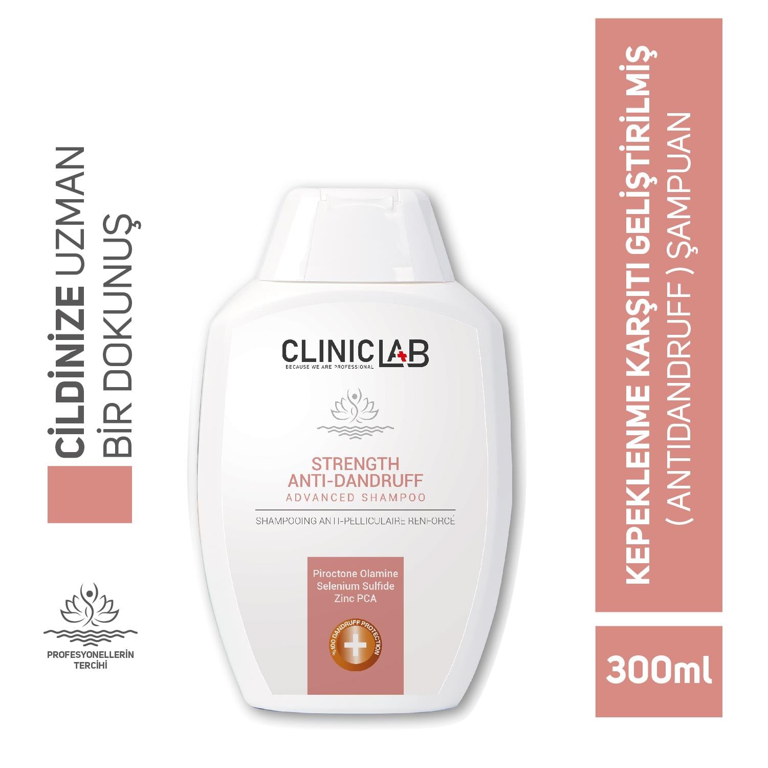 Cliniclab Strenght Anti-Dandruff Advanced Shampoo 300 mL (New)