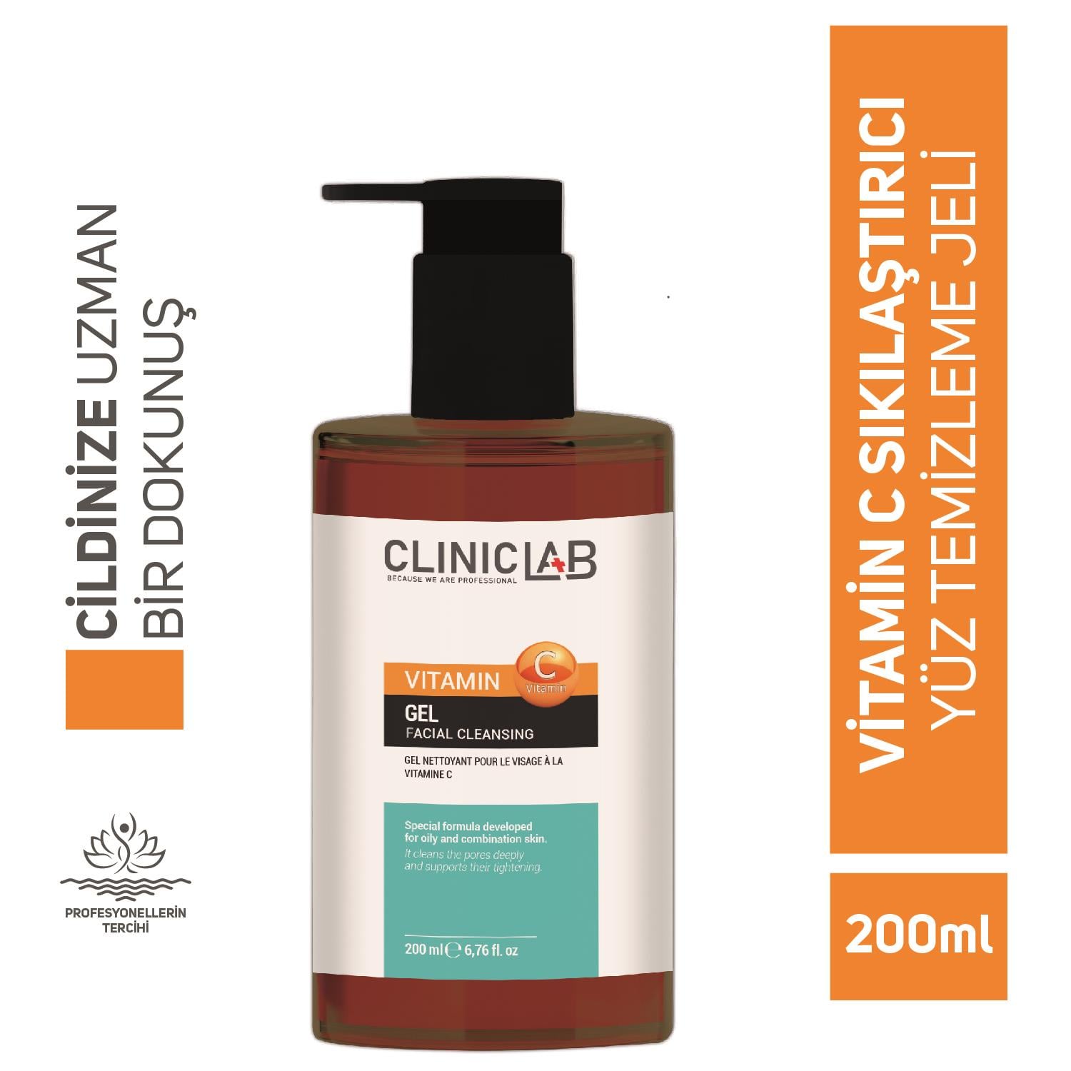 ClinicLab Vitamin C Face Cleansing Gel 200ml