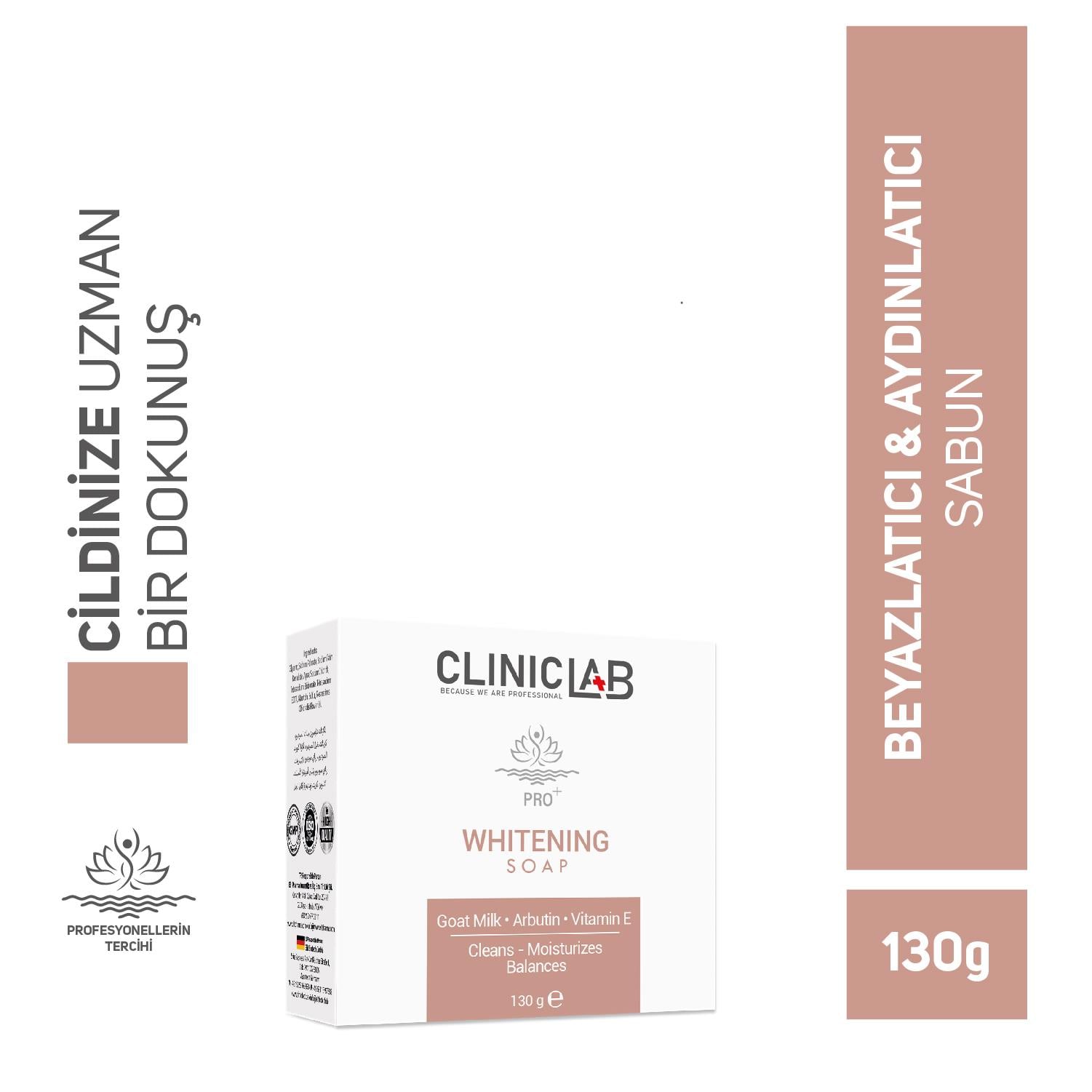 Cliniclab Whitening and Brighteing Soap 130 gr 