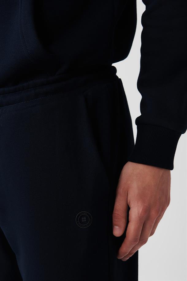 Lacivert 3 İplik Regular Fit Standart Kesim Jogger Eşofman Altı