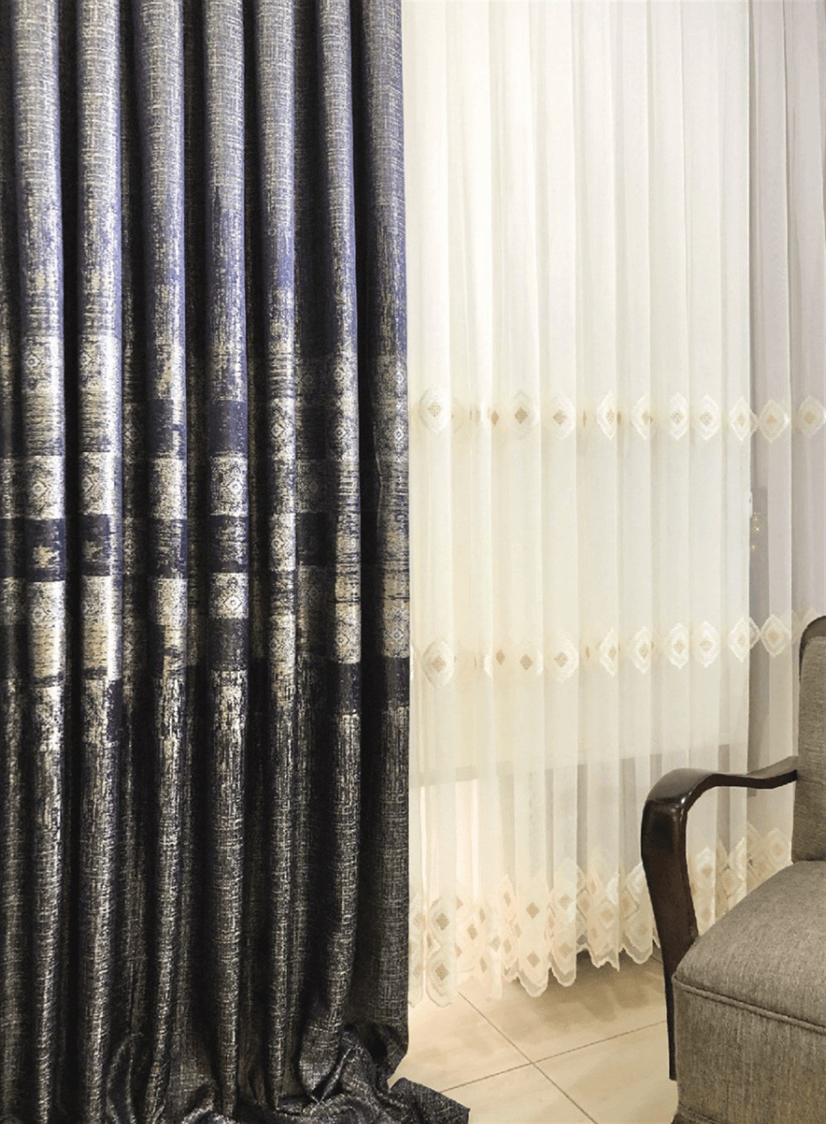 Pano Fon PerdeHİLAL TEKSTİL09182671HİLAL TEKSTİL VE DERİ ÜRÜNLERİ GIDA SAN. TİC. LTD. ŞTİ.PERLİFE VENEDİK PANO FON PERDE