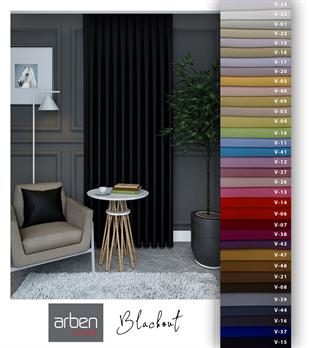 Blackout ( Karartma ) PerdeARBENARBEN BLCHİLAL TEKSTİL VE DERİ ÜRÜNLERİ GIDA SAN. TİC. LTD. ŞTİ.ARBEN CONCEPT BLACKOUT ( KARARTMA ) PERDE / 34 RENK SEÇENEĞİ / ÖLÇÜNÜZE ÖZEL DİKİM