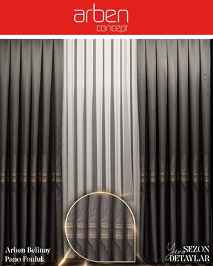 Pano Fon PerdeARBEN001HİLAL TEKSTİL VE DERİ ÜRÜNLERİ GIDA SAN. TİC. LTD. ŞTİ.ARBEN CONCEPT BELİNAY PANO FON PERDE