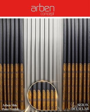 Pano Fon PerdeARBEN001HİLAL TEKSTİL VE DERİ ÜRÜNLERİ GIDA SAN. TİC. LTD. ŞTİ.ARBEN CONCEPT SİDE PANO FON PERDE