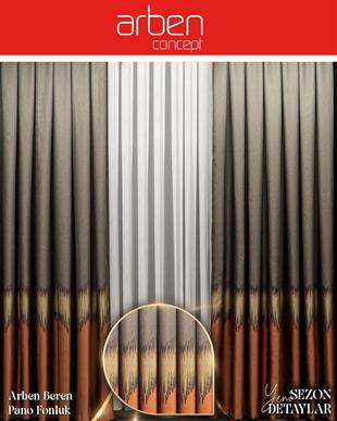Pano Fon PerdeARBEN001HİLAL TEKSTİL VE DERİ ÜRÜNLERİ GIDA SAN. TİC. LTD. ŞTİ.ARBEN CONCEPT BEREN PANO FON PERDE