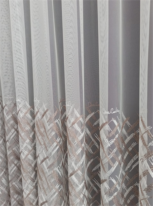 Tül PerdePİERRE CARDİN0001HİLAL TEKSTİL VE DERİ ÜRÜNLERİ GIDA SAN. TİC. LTD. ŞTİ.PİERRE CARDİN AISHA 02 TÜL PERDE
