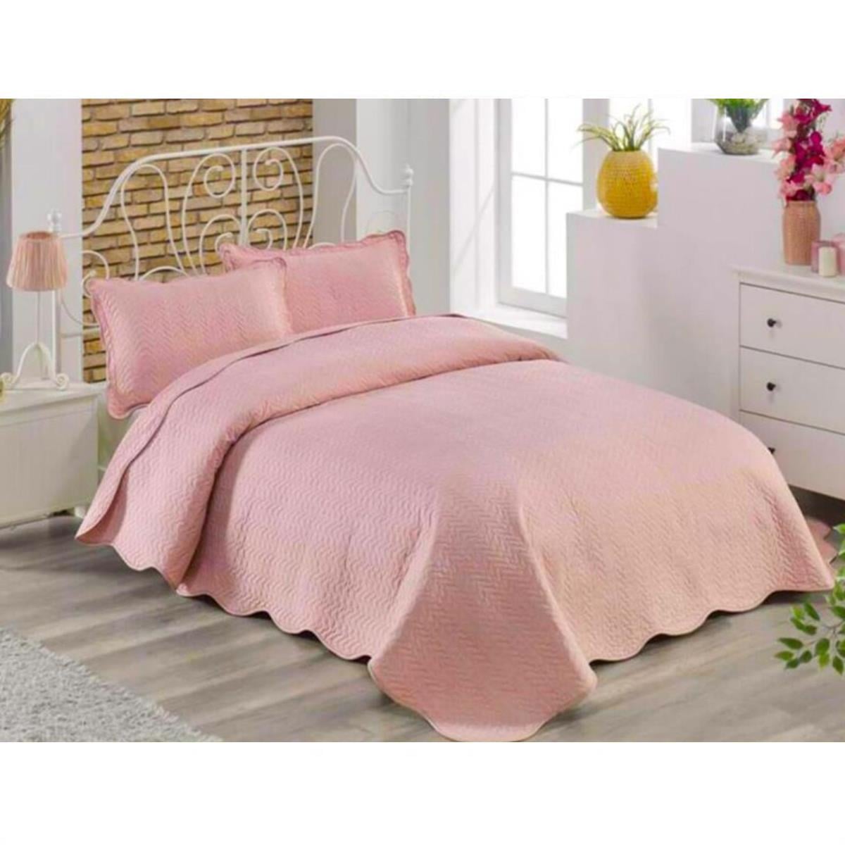 Çift Kişilik Yatak ÖrtüsüHİLAL TEKSTİL4497897HİLAL TEKSTİL VE DERİ ÜRÜNLERİ GIDA SAN. TİC. LTD. ŞTİ.ANATOLİA ÇİFT KİŞİLİK YATAK ÖRTÜSÜ PEMBE