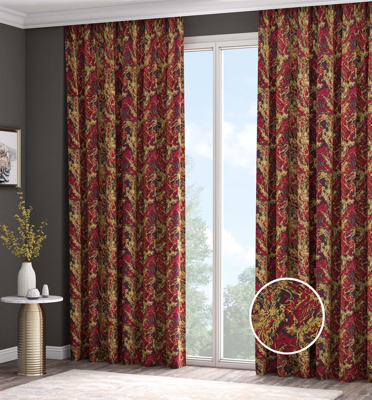 Pano Fon PerdeNAR09182671HİLAL TEKSTİL VE DERİ ÜRÜNLERİ GIDA SAN. TİC. LTD. ŞTİ.NAR BLAKE PANO FON PERDE