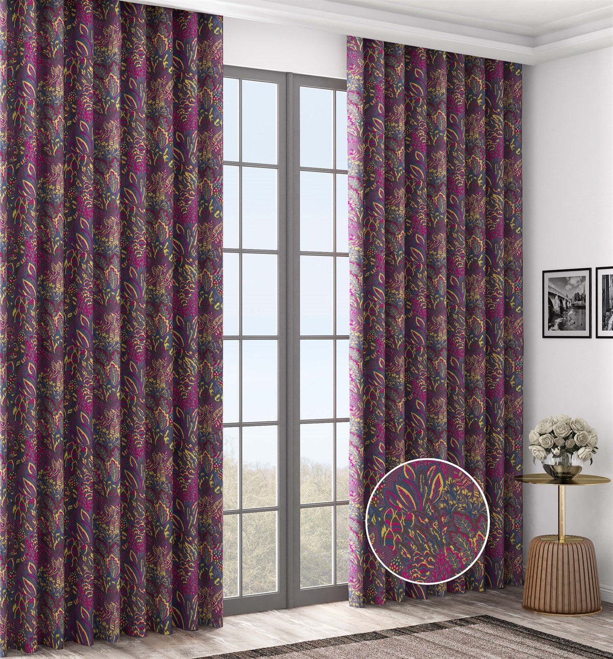 Pano Fon PerdeNAR09182671HİLAL TEKSTİL VE DERİ ÜRÜNLERİ GIDA SAN. TİC. LTD. ŞTİ.NAR BEATRİCE PANO FON PERDE