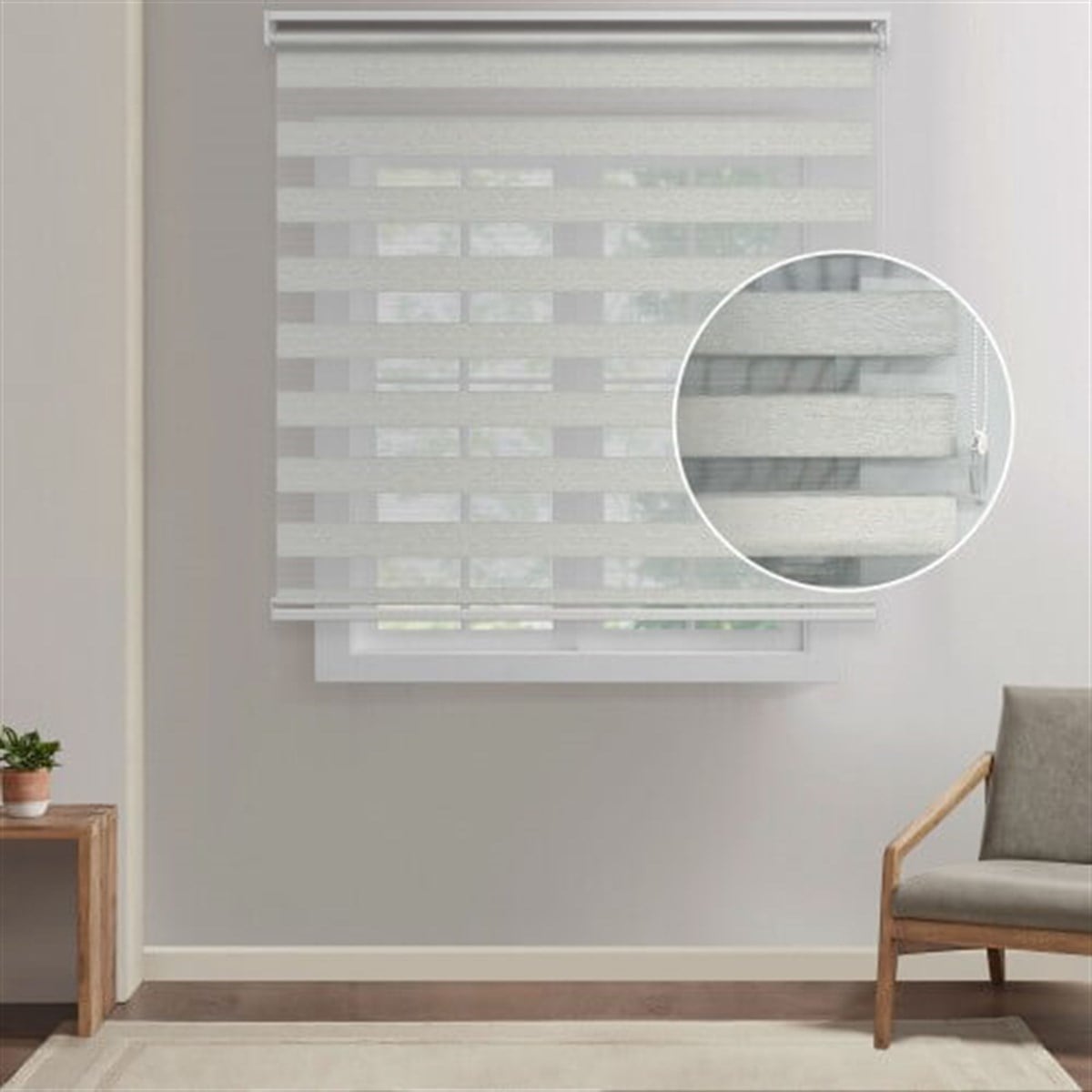 ZEBRA PERDEHİLAL TEKSTİLKISMET HT - 605HİLAL TEKSTİL VE DERİ ÜRÜNLERİ GIDA SAN. TİC. LTD. ŞTİ.KARARTMA BLACKOUT ZEBRA PERDE 3 FARKLI RENK SEÇENEĞİ