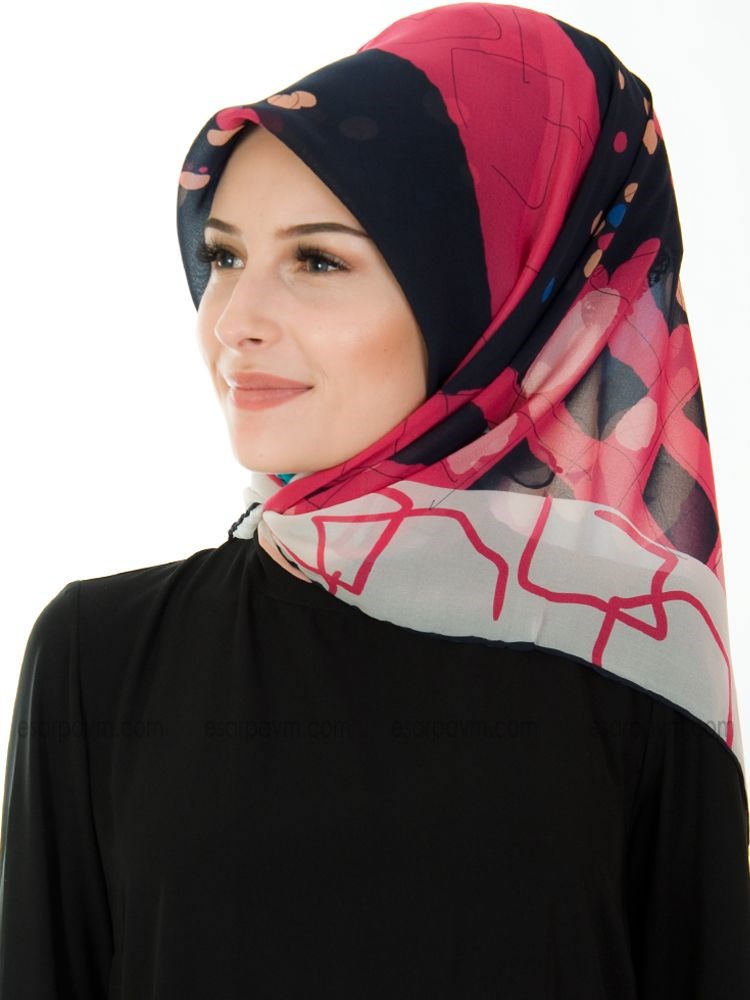 Aker Sport Şifon Eşarp 7507-921