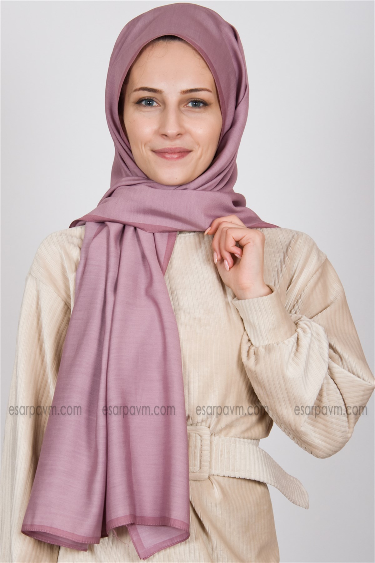 Armanda Modal Şal Gül Kurusu