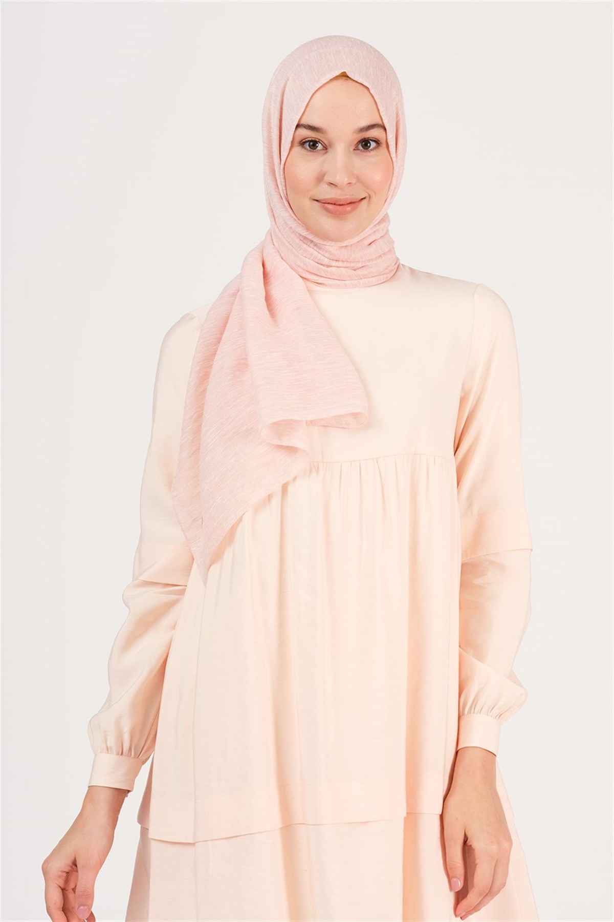 Armine Trend Simli Buse Şal Pembe