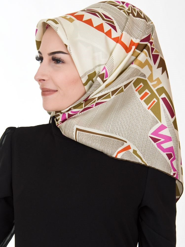 Cacharel Twill İpek Eşarp 7411-952
