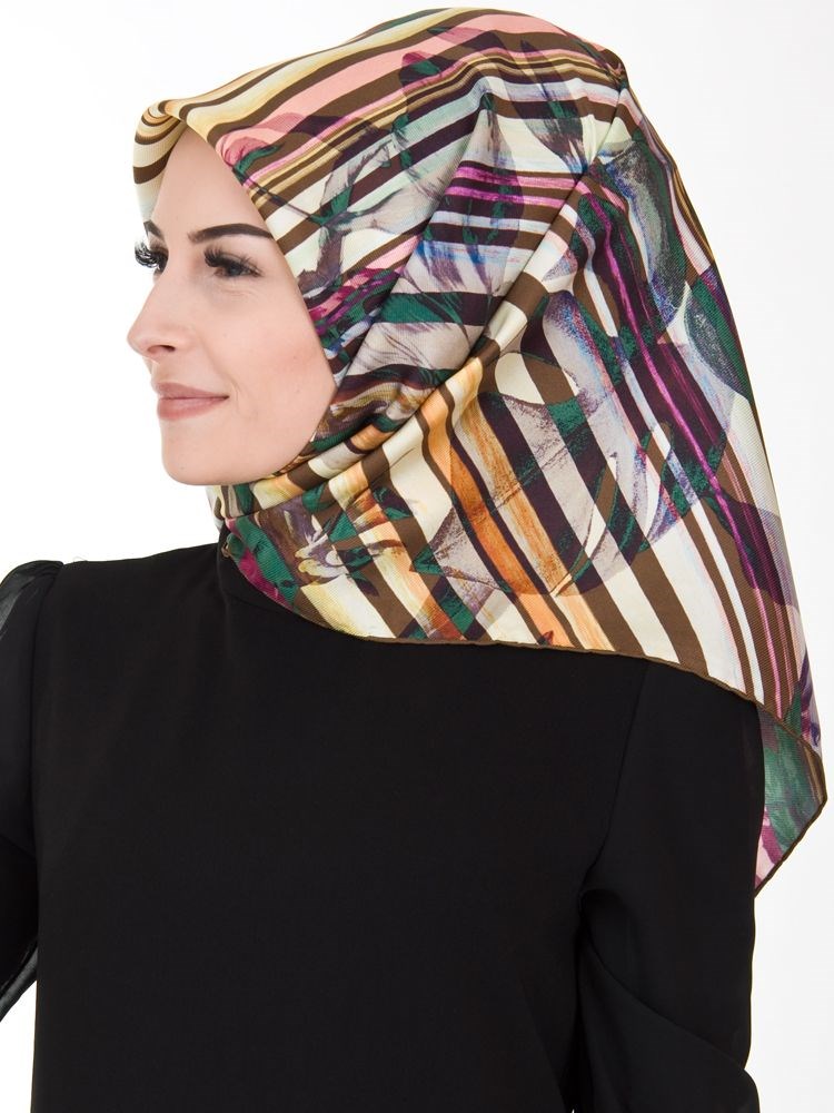 Cacharel Twill İpek Eşarp 7428-952