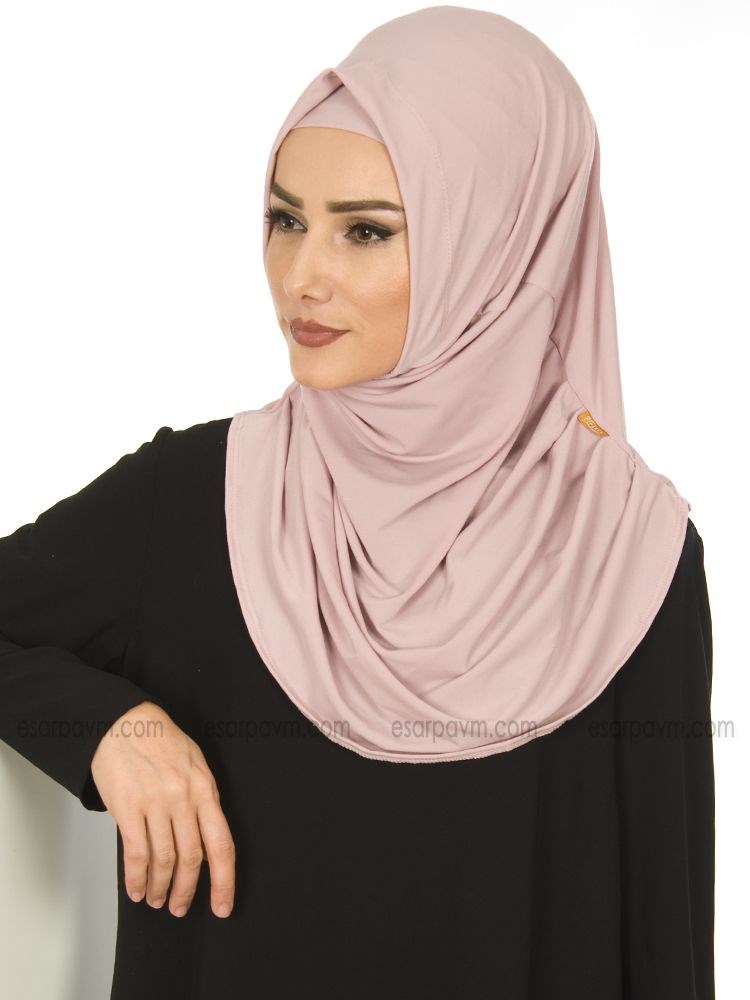 Firdevs Pratik Eşarp Soft Pudra