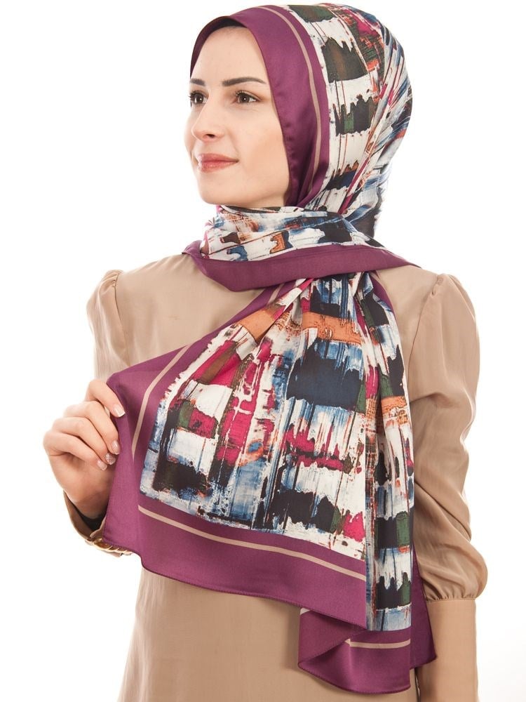 Karaca Desenli Etol Şal 145401