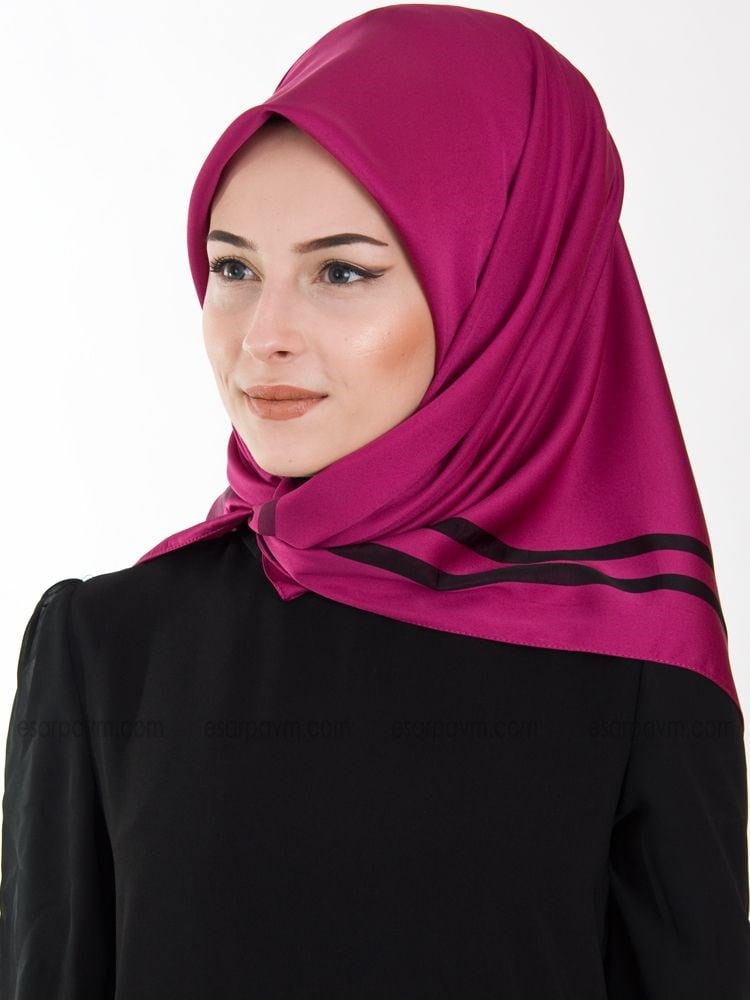 Karaca Floşlu Rayon Eşarp 3739-536