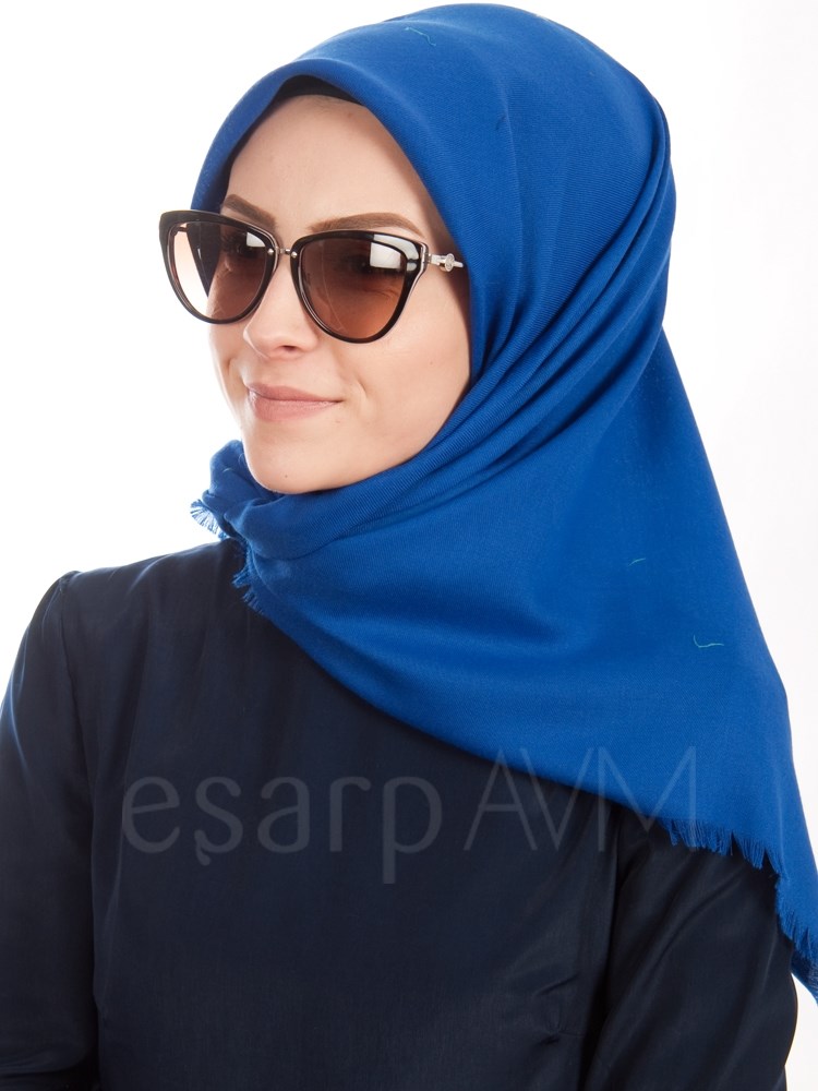 Karaca Kışlık Eşarp Düz Saks