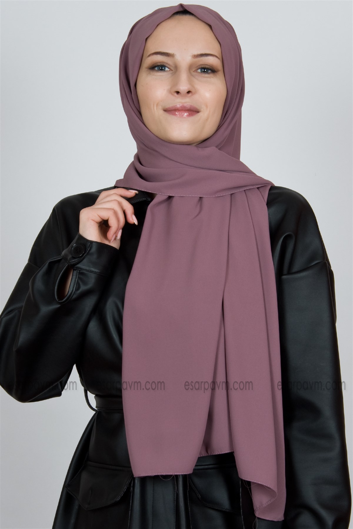 Medine İpeği Şal Soft Gül