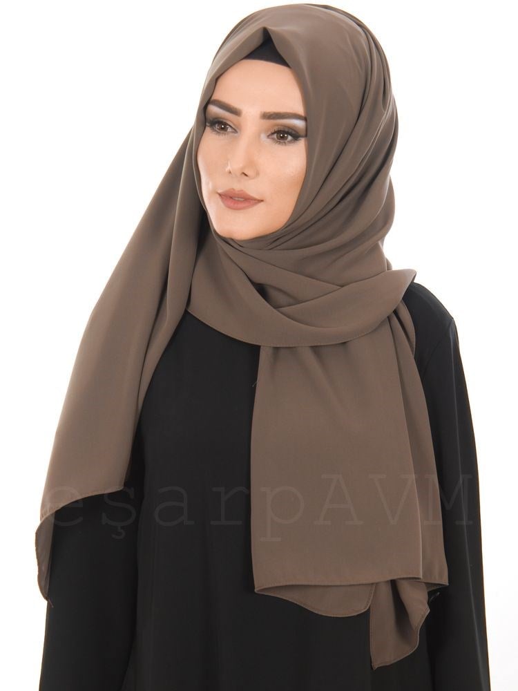 Medine İpeği Şal Vizon